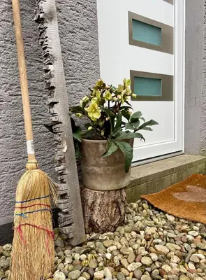 Ein Garten an der Unterkunft TinyStory - das Appartement mit Hotelgefühl in Obernburg