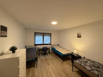 Ein Bett oder Betten in einem Zimmer der Unterkunft Cosy, beautiful and central apartment