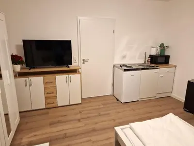 Küche/Küchenzeile in der Unterkunft ACR-Accommodations, Gästezimmer, Monteurunterkünfte