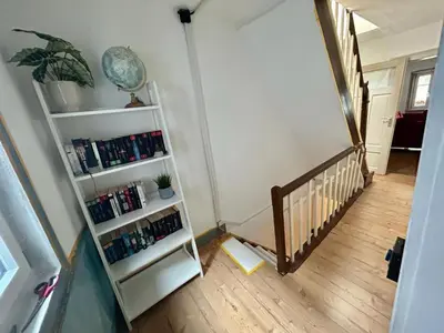Die Bibliothek in der Ferienwohnung