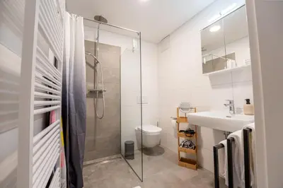 Ein Badezimmer in der Unterkunft SCHLOSSBERG RESIDENCES - 3 Glocken Luxury PENTHOUSE-Apartments