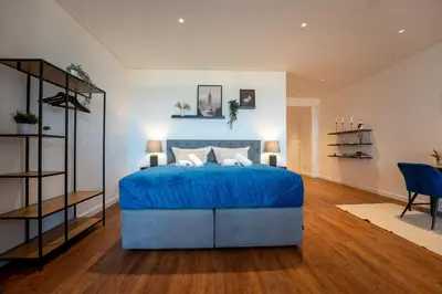 Ein Sitzbereich in der Unterkunft SCHLOSSBERG RESIDENCES - 3 Glocken Luxury PENTHOUSE-Apartments