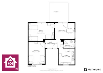 Grundriss der Unterkunft RI02 Wohnung mit großer Terrasse