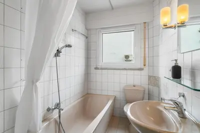 Ein Badezimmer in der Unterkunft RI02 Wohnung mit großer Terrasse