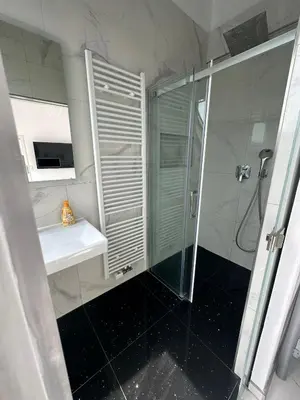 Ein Badezimmer in der Unterkunft Apartment