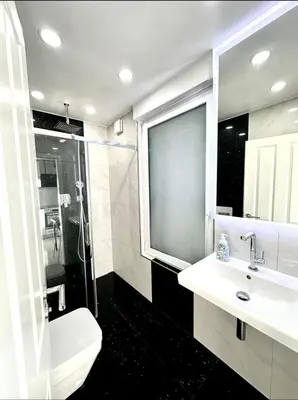 Ein Badezimmer in der Unterkunft Apartment