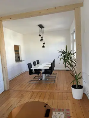 Ein Sitzbereich in der Unterkunft Casa di Sori Familienurlaub in Wöllstein