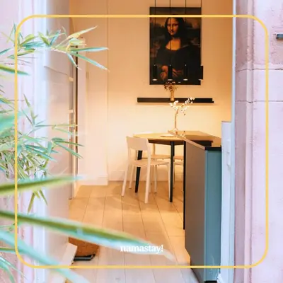 Grundriss der Unterkunft namastay! Gartensuite in bester Lage Mannheims