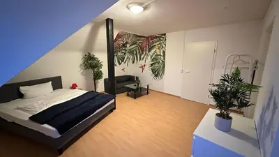 Grundriss der Unterkunft Rooftop Apartment - 3 SZ - 1 BAD - 1 WZ - 1 Küche
