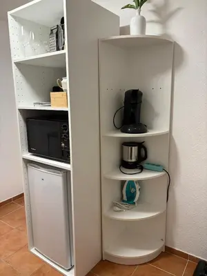 Küche/Küchenzeile in der Unterkunft City Retreat - Wohnung im ruhigen Hof