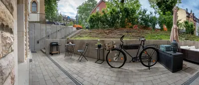 Radfahren an der Unterkunft Loftdesign 7 Personen Boxspring Frankenthal Ludwigshafen BASF oder in der Nähe