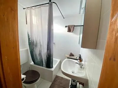 Ein Badezimmer in der Unterkunft Familien Glück