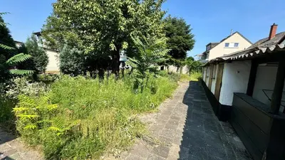 Ein Garten an der Unterkunft Hammer & Rest WHG2