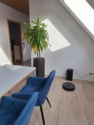 Ein Sitzbereich in der Unterkunft Zentrale Fewo zwischen Heidelberg und Mannheim