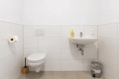 Ein Badezimmer in der Unterkunft N8 - Business-Appartment-Hotel by Villa Dörr