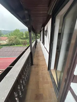 Ein Balkon oder eine Terrasse in der Unterkunft Zauberblick