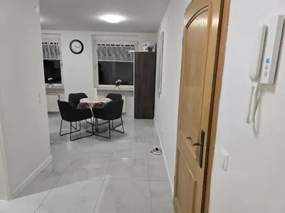 Küche/Küchenzeile in der Unterkunft Apartment in Mannheim