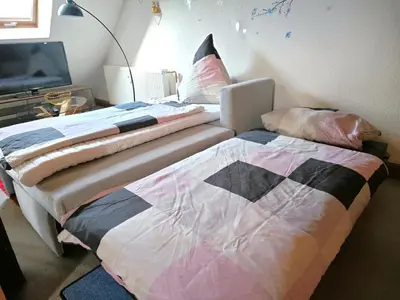 Grundriss der Unterkunft Charmantes 1-Zimmer Loft - Parkplatz - Bushaltestelle
