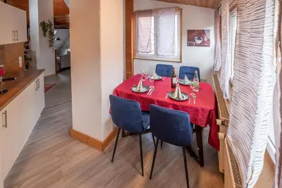 Grundriss der Unterkunft Charmantes 1-Zimmer Loft - Parkplatz - Bushaltestelle