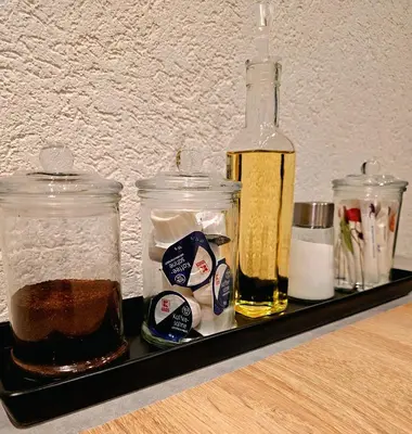 Getränke in der Unterkunft Gästeappartement Viktoria