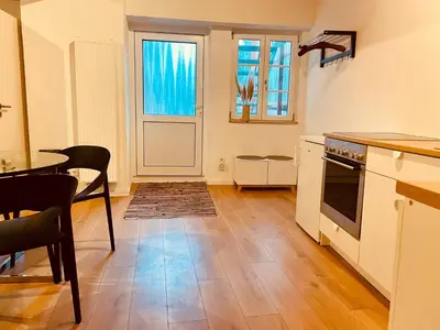 Küche/Küchenzeile in der Unterkunft Odw Homes - Functional Apartment with Terrace