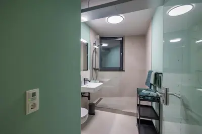 Ein Badezimmer in der Unterkunft Apartment 