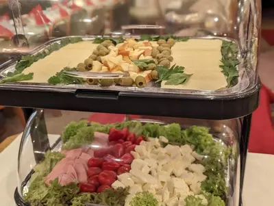 Essen im Hotel oder in der Nähe