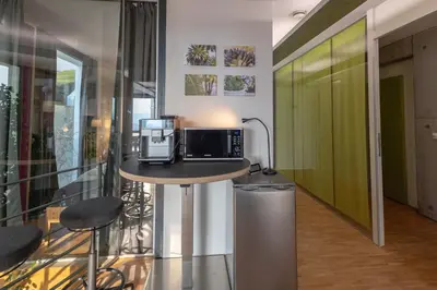Küche/Küchenzeile in der Unterkunft Apartment 