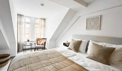 Ein Bett oder Betten in einem Zimmer der Unterkunft Amalie Genusskult