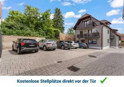 Die Umgebung um die Ferienwohnung