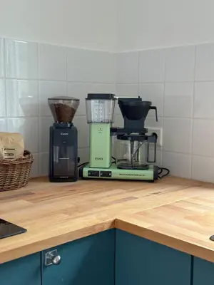 Küche/Küchenzeile in der Unterkunft Zita Ferienhäuser - Ferienhaus Burgi