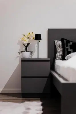 Ein Bett oder Betten in einem Zimmer der Unterkunft Wohnung im luxuriösen Anwesen mit Panoramablick