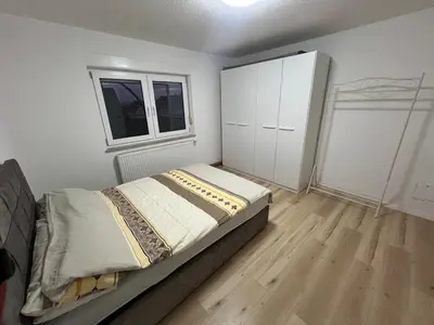 Ein Bett oder Betten in einem Zimmer der Unterkunft Apartment with flair and top location