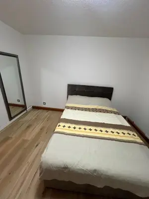 Ein Bett oder Betten in einem Zimmer der Unterkunft Apartment with flair and top location