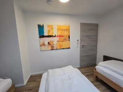 Ein Bett oder Betten in einem Zimmer der Unterkunft Appartment Valentina