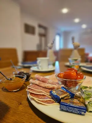 Essen im Bed & Breakfast oder in der Nähe