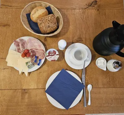 Essen im Bed & Breakfast oder in der Nähe