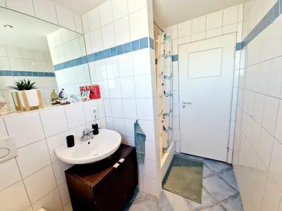 Ein Badezimmer in der Unterkunft Relax Wohnung WAT