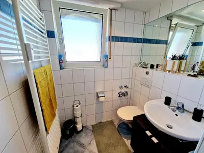 Ein Badezimmer in der Unterkunft Relax Wohnung WAT