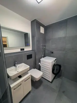 Ein Badezimmer in der Unterkunft Charmante Schlossblick Wohnung