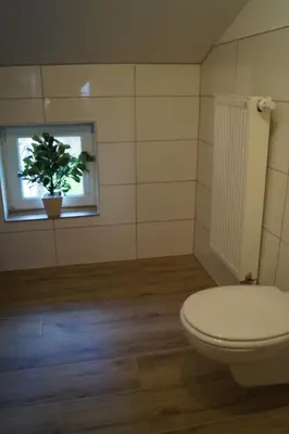 Ein Badezimmer in der Unterkunft Ferienhaus Lisbeth