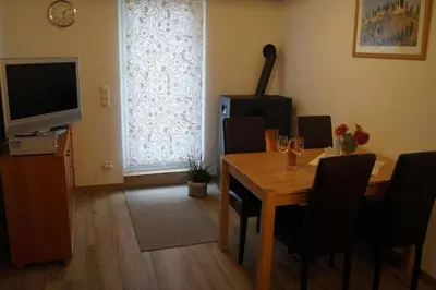 TV/Unterhaltungsangebot in der Unterkunft Ferienhaus Lisbeth