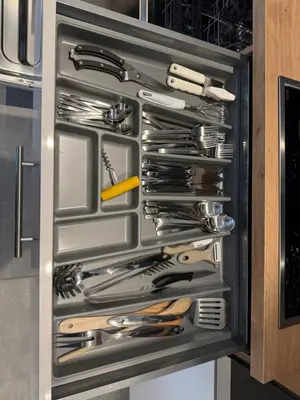 Küche/Küchenzeile in der Unterkunft scnd HOME