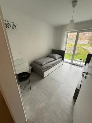 Ein Sitzbereich in der Unterkunft scnd HOME