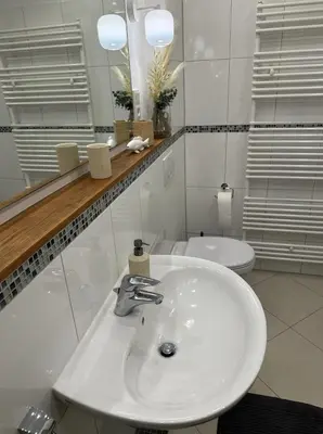 Ein Badezimmer in der Unterkunft Zuhause auf Zeit in Mainz