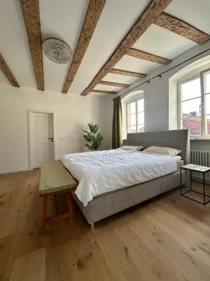Ein Bett oder Betten in einem Zimmer der Unterkunft Refugium 12