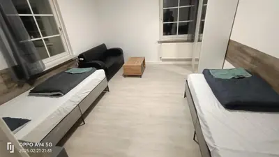 TV/Unterhaltungsangebot in der Unterkunft Opel2-Apartmenhaus