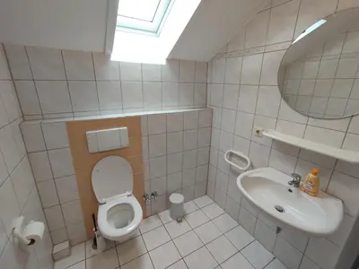 Ein Badezimmer in der Unterkunft My-Skypalace Bad Rappenau
