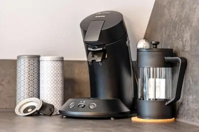 Kaffee-/Teezubehör in der Unterkunft Ferienwohnung 