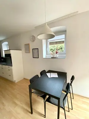 Küche/Küchenzeile in der Unterkunft Apartment Katz